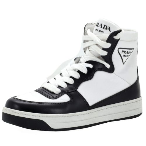 Women's District High-Top Sneakers Leather