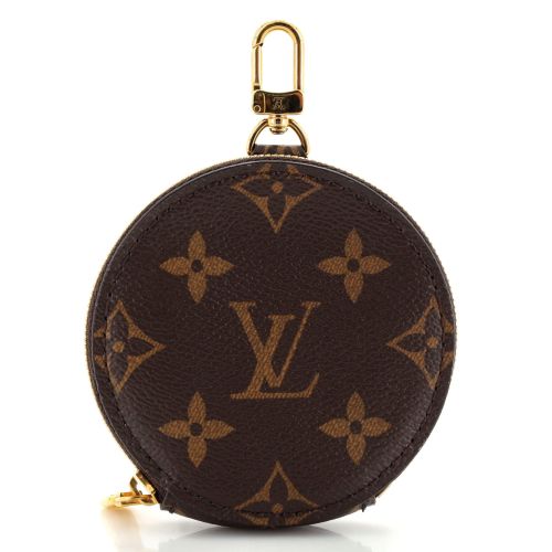 Multi Pochette Accessoires Round Coin Purse Monogram Canvas