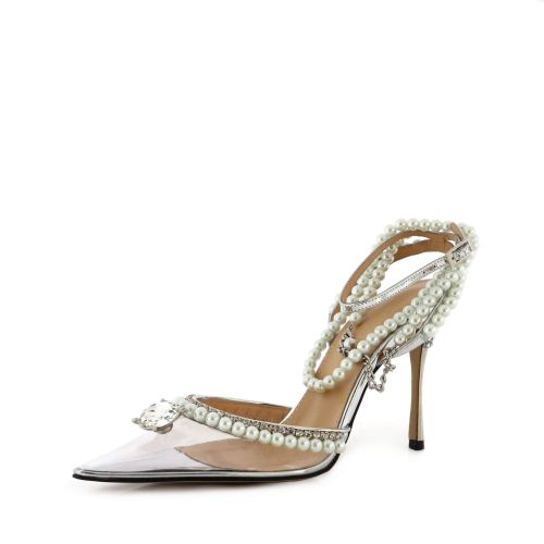 Women's Diamond of Elizabeth Ankle Strap Pumps PVC 110