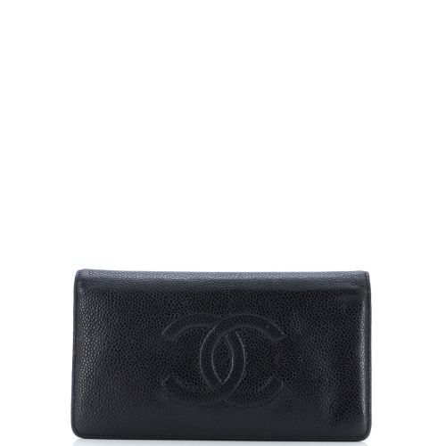 Timeless L-Yen Wallet Caviar Long