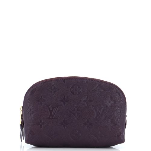 Cosmetic Pouch Monogram Empreinte Leather