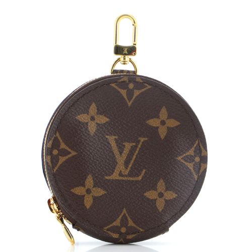 Multi Pochette Accessoires Round Coin Purse Monogram Canvas