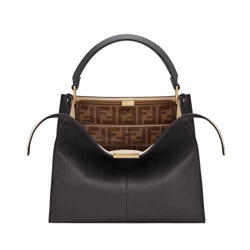 Fendi Peekaboo X-lite Medium Leather Bag 