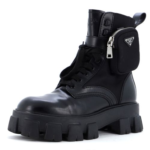 Monolith Combat Boots Leather and Nylon