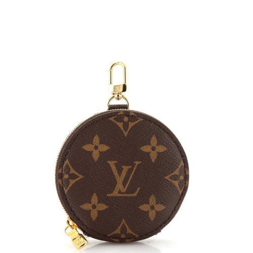 Multi Pochette Accessoires Round Coin Purse Monogram Canvas