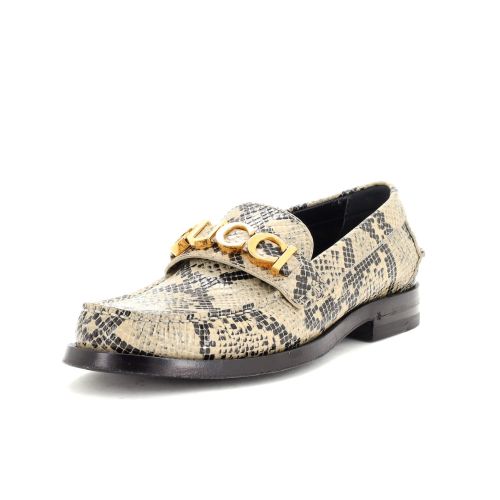 Women's Logo Loafers Snakeskin