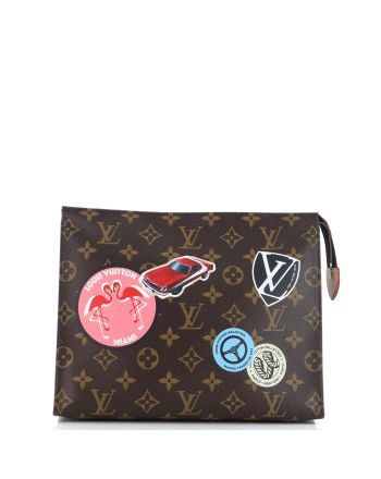 Toiletry Pouch Limited Edition World Tour Monogram Canvas 26