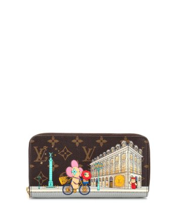 Zippy Wallet Limited Edition Vivienne Xmas Monogram Canvas