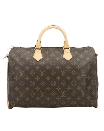 Louis Vuitton monogram speedy M40392 Brown