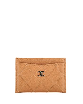 Classic Card Holder Quilted Lambskin