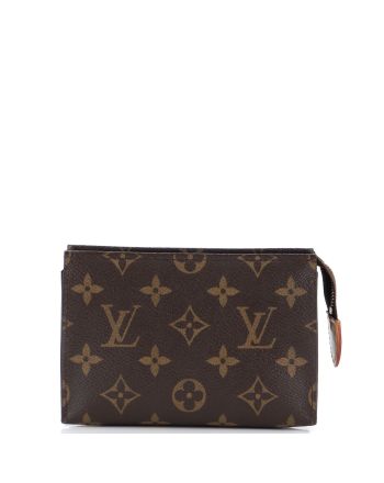 Toiletry Pouch Monogram Canvas 15