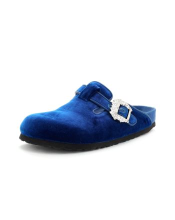 x Birkenstock Women's Boston Mules Velvet