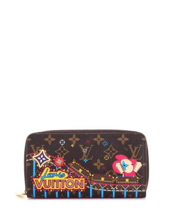 Zippy Wallet Limited Edition Vivienne Xmas Monogram Canvas