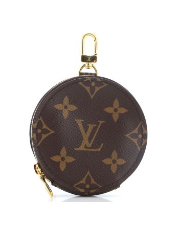 Multi Pochette Accessoires Round Coin Purse Monogram Canvas