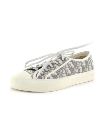 Women's Walk'N'Dior Sneakers Oblique Canvas