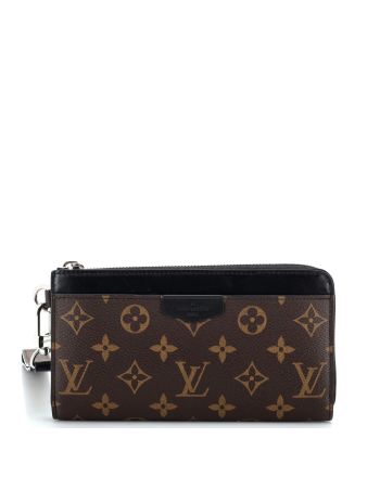 Zippy Dragonne Wallet Macassar Monogram Canvas