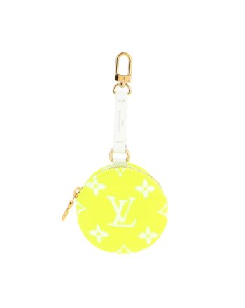 Round Coin Purse LV Match Monogram Jacquard Velvet