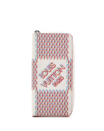 Zippy Wallet Limited Edition Damier Spray Leather Vertical